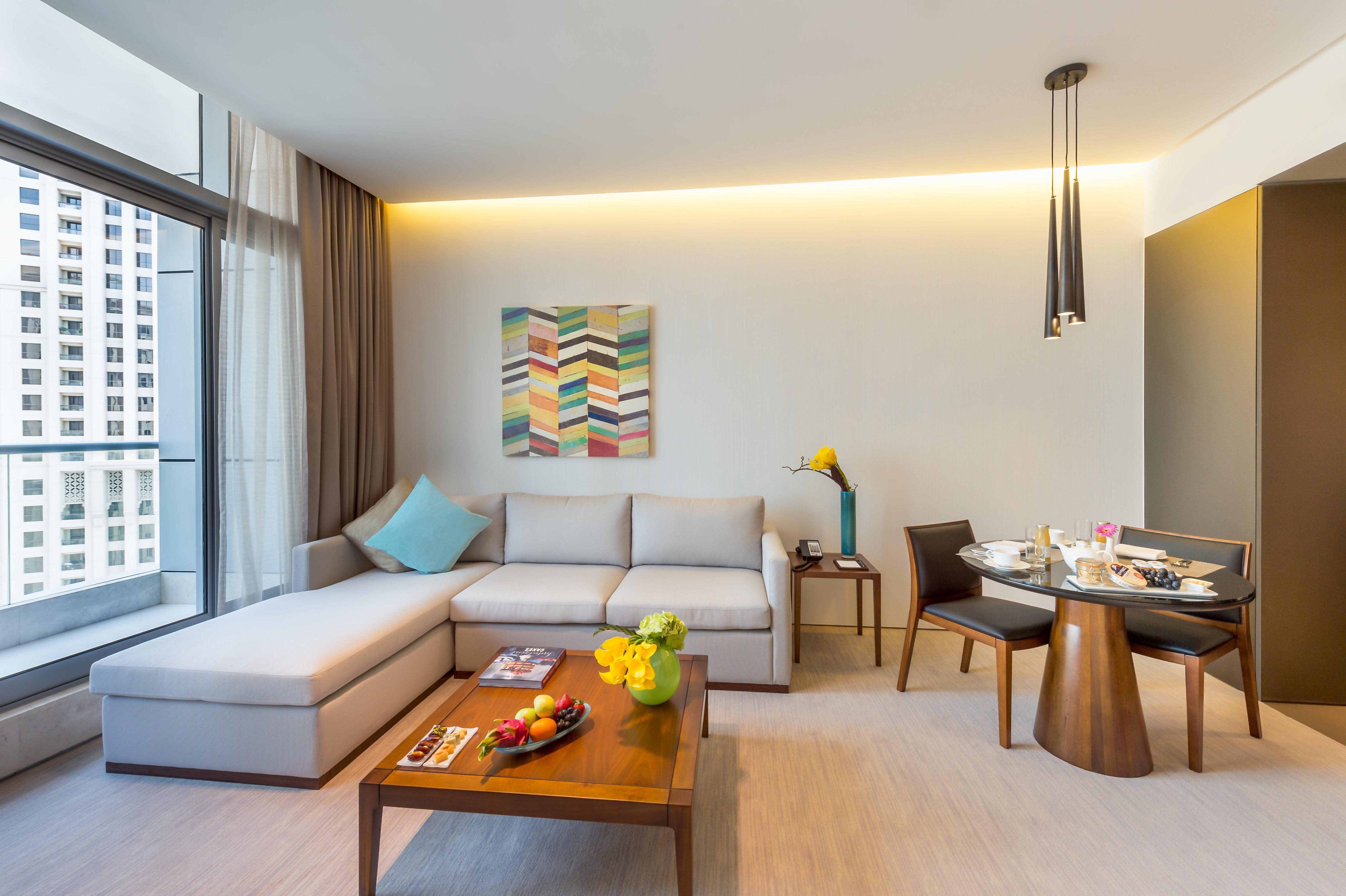 InterContinental Dubai Marina, an IHG Hotel Esterno foto A living room at the hotel