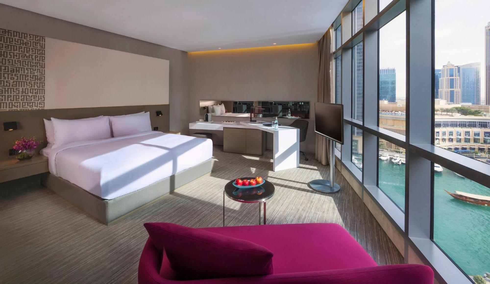 InterContinental Dubai Marina, an IHG Hotel Esterno foto A typical room at the hotel